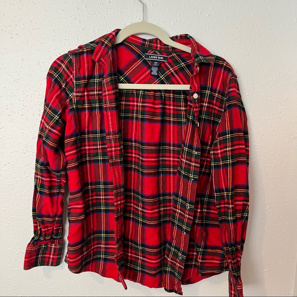 Lands end flannel